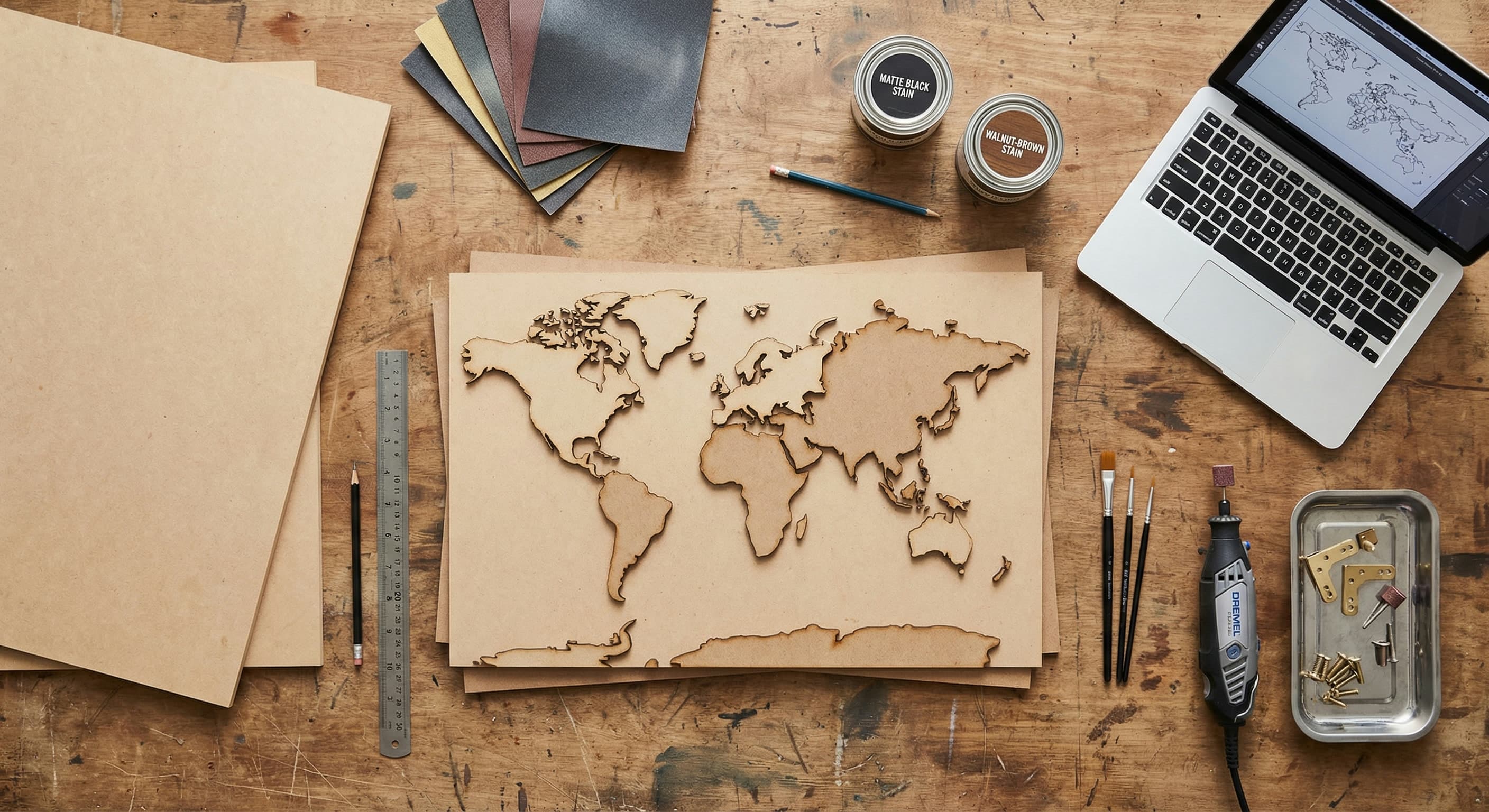 Raw materials and wood selection