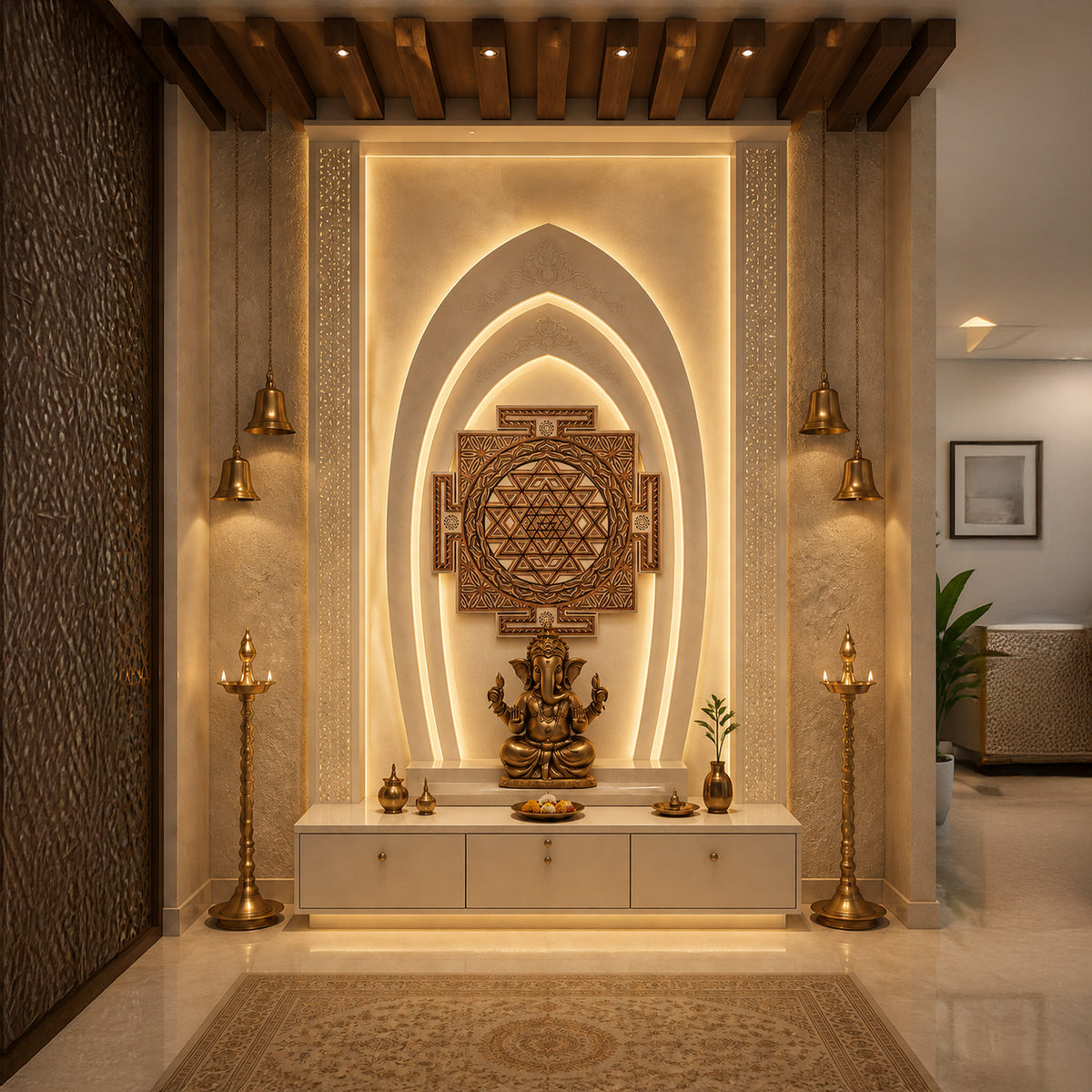 Shree Yantra Sacred Wall Art