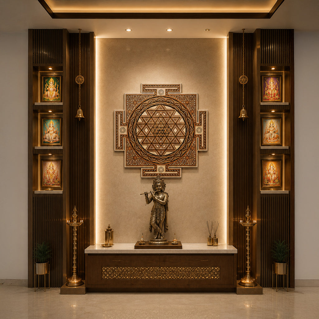 Shree Yantra Sacred Wall Art