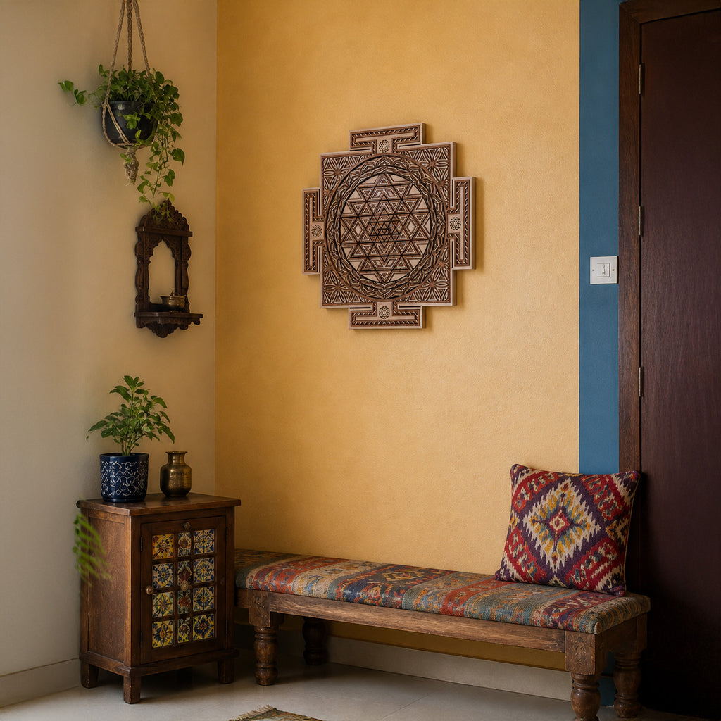 Shree Yantra Sacred Wall Art